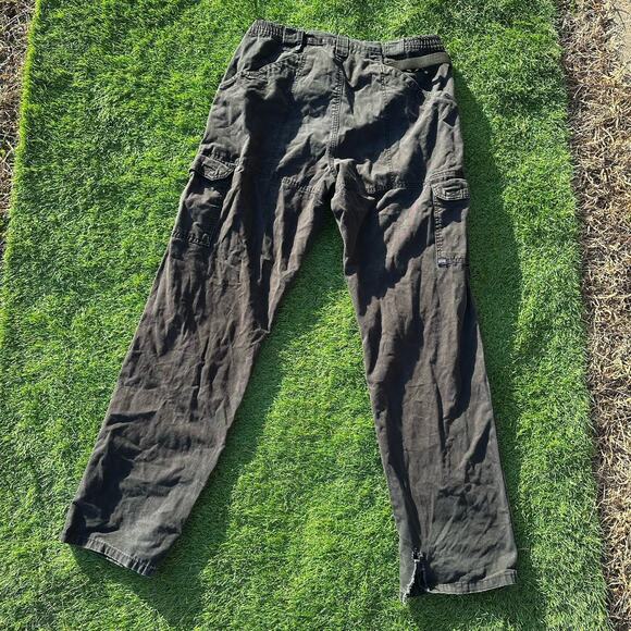 5.11 Tactical series Cargo Baggy Pants Mens Size 36x34 Double Knee Black Faded - Picture 9 of 15